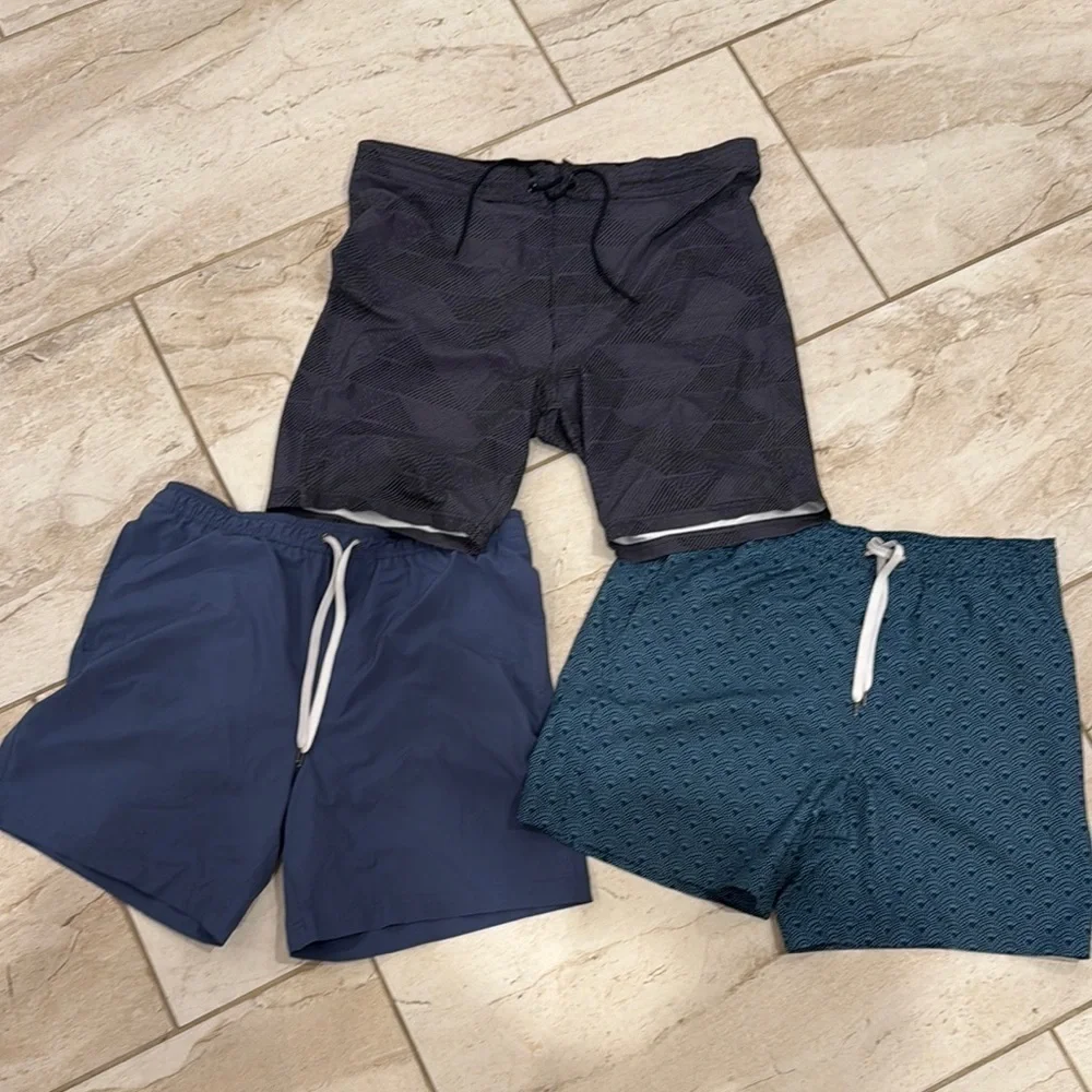 THREE Men's Swim Shorts